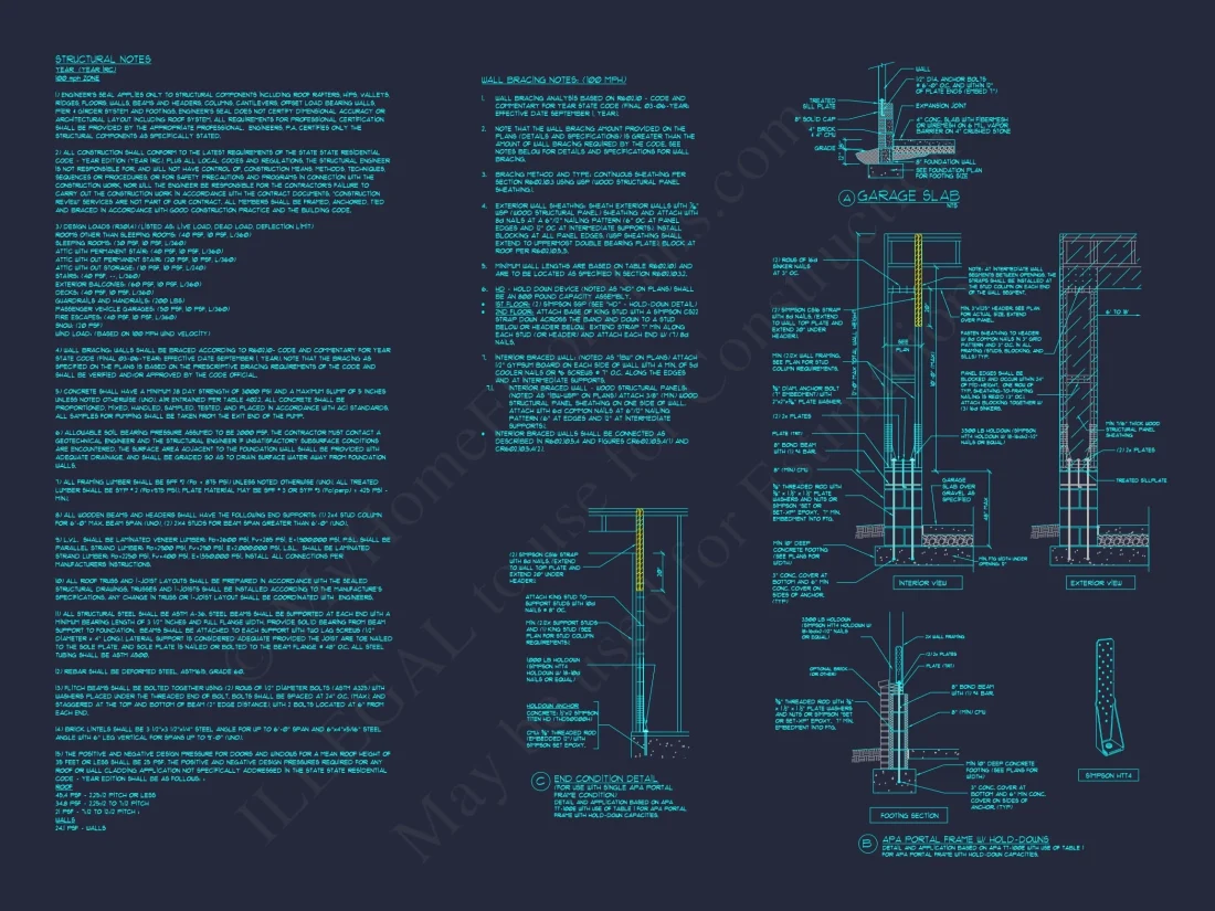 Charming 1-Story House Plan with Spacious Garage & CAD Designs