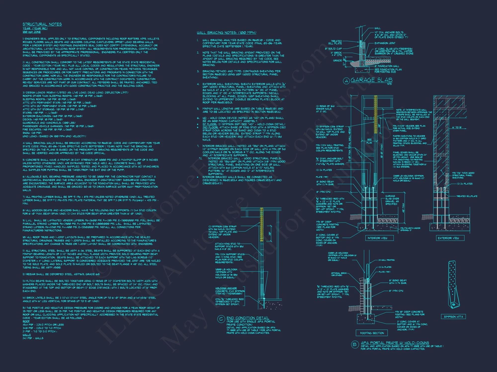 Charming 1-Story House Plan with Spacious Garage & CAD Designs
