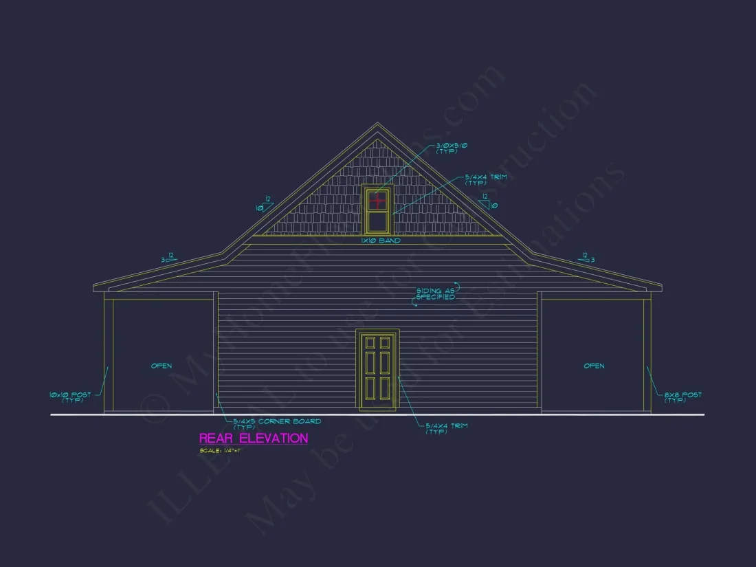 Charming 1-Story House Plan with Spacious Garage & CAD Designs