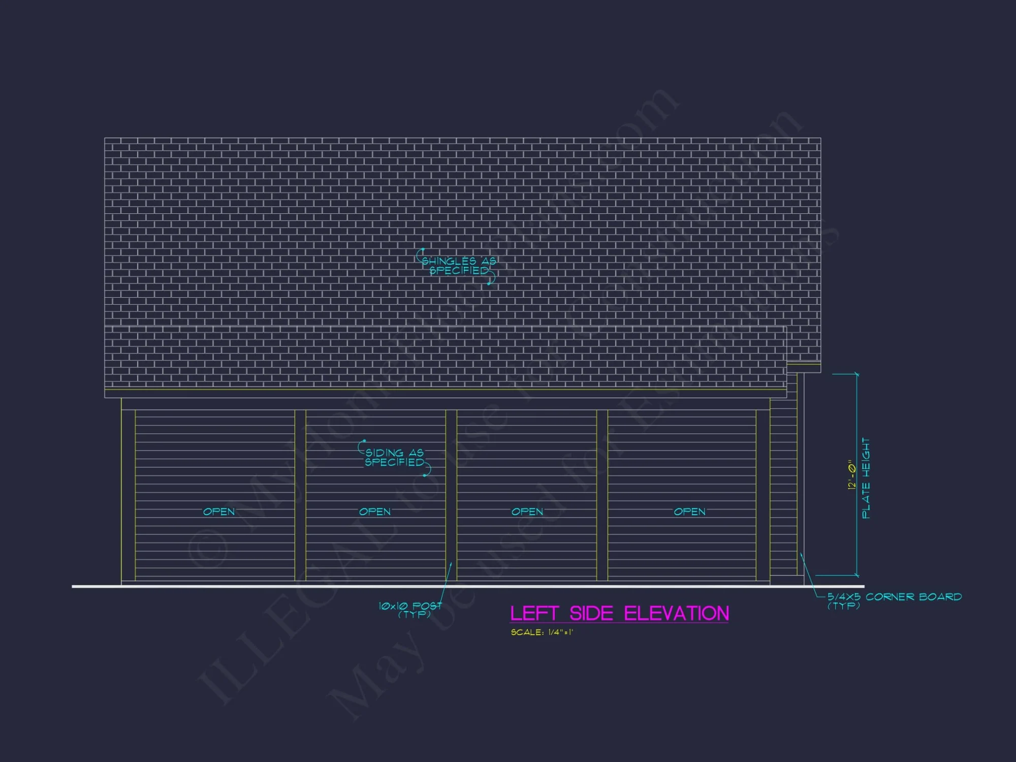 Charming 1-Story House Plan with Spacious Garage & CAD Designs