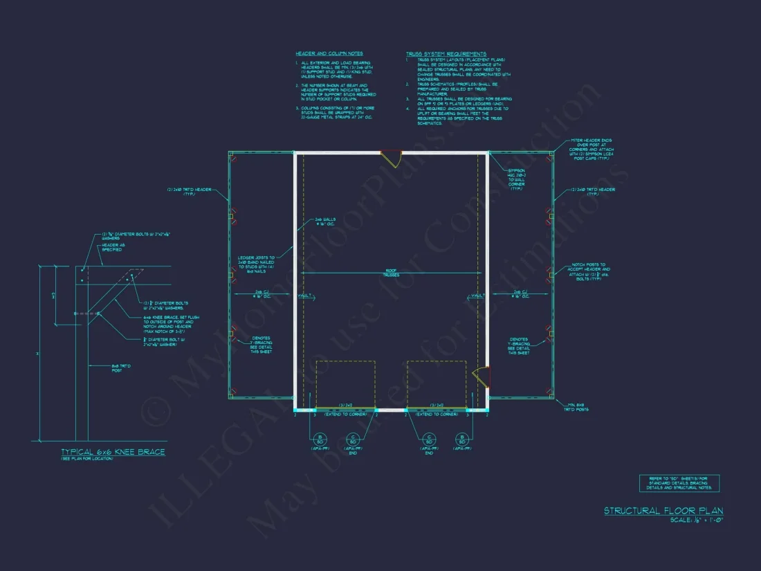 Charming 1-Story House Plan with Spacious Garage & CAD Designs