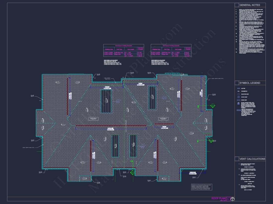 Beautiful Duplex Home Floor Plan with Blueprint CAD Designs