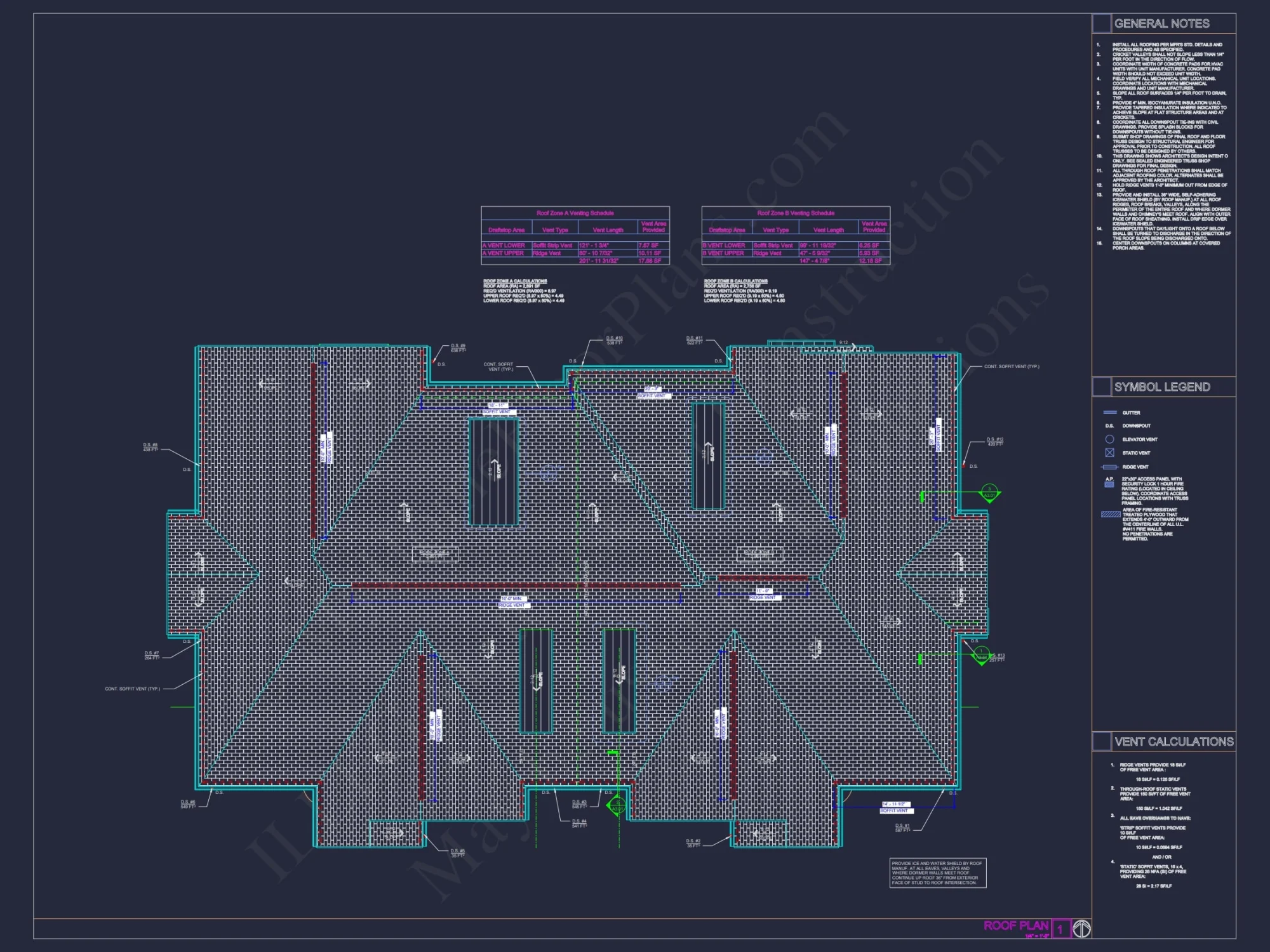 Beautiful Duplex Home Floor Plan with Blueprint CAD Designs