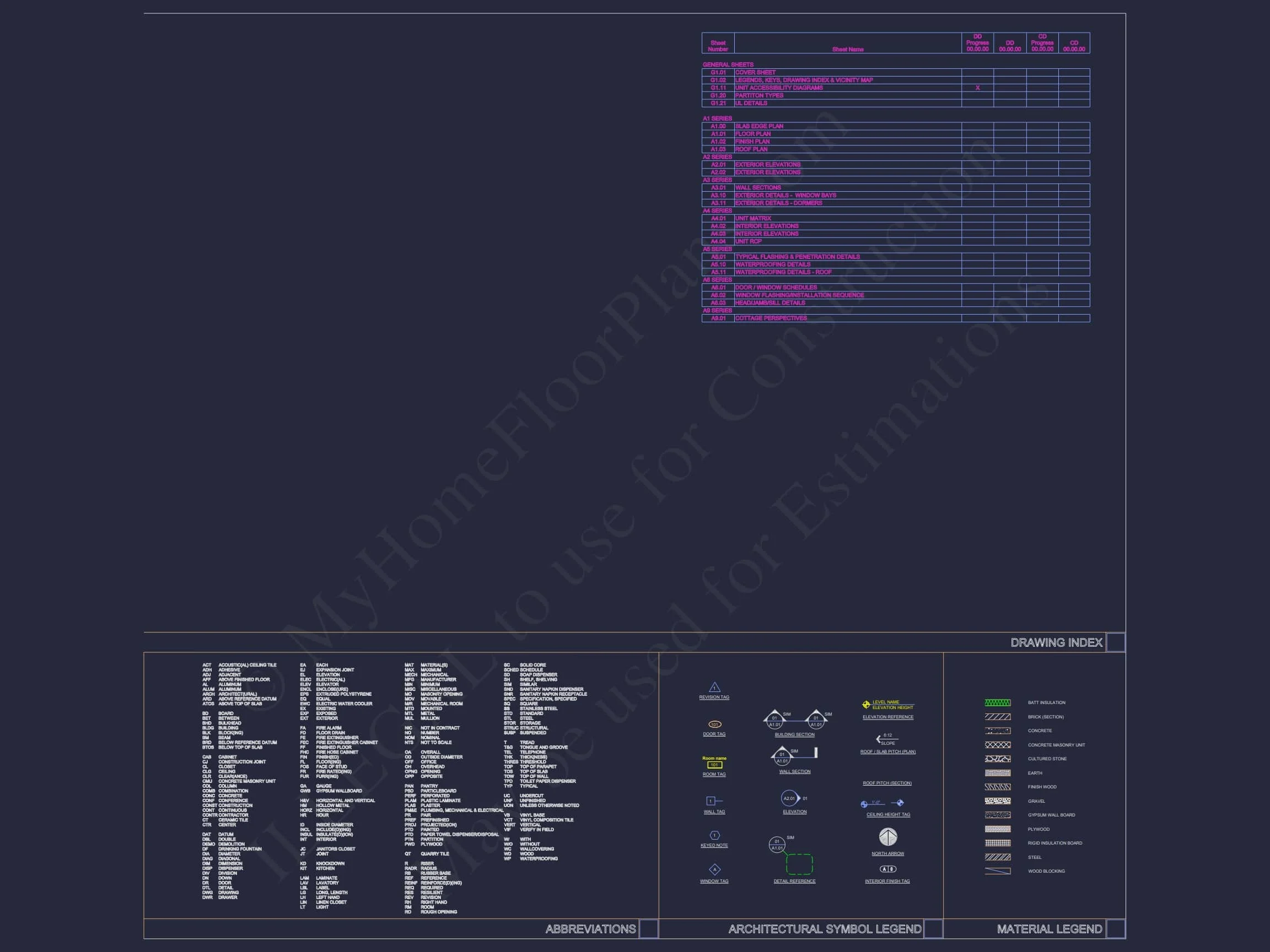 20-1521 DUPLEX PLAN- Beautiful Duplex House Floor Plan with Blueprint CAD Designs 16 Beautiful Duplex Home Floor Plan with Blueprint CAD Designs