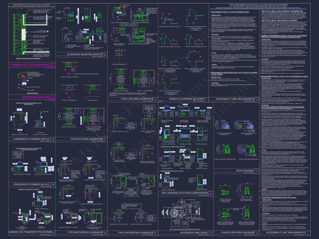 Beautiful Duplex Home Floor Plan with Blueprint CAD Designs