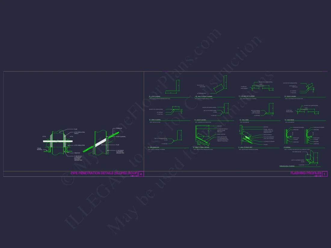 Beautiful Duplex Home Floor Plan with Blueprint CAD Designs