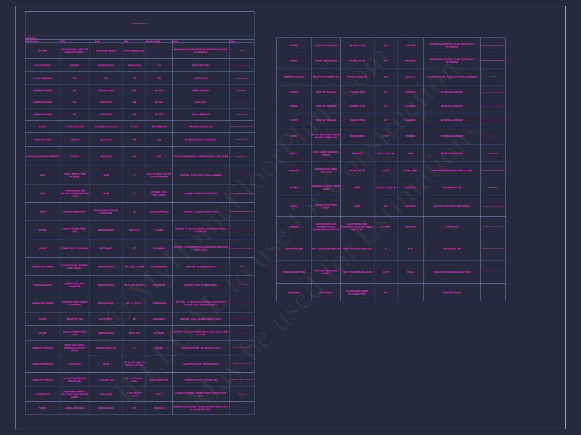 Beautiful Duplex Home Floor Plan with Blueprint CAD Designs
