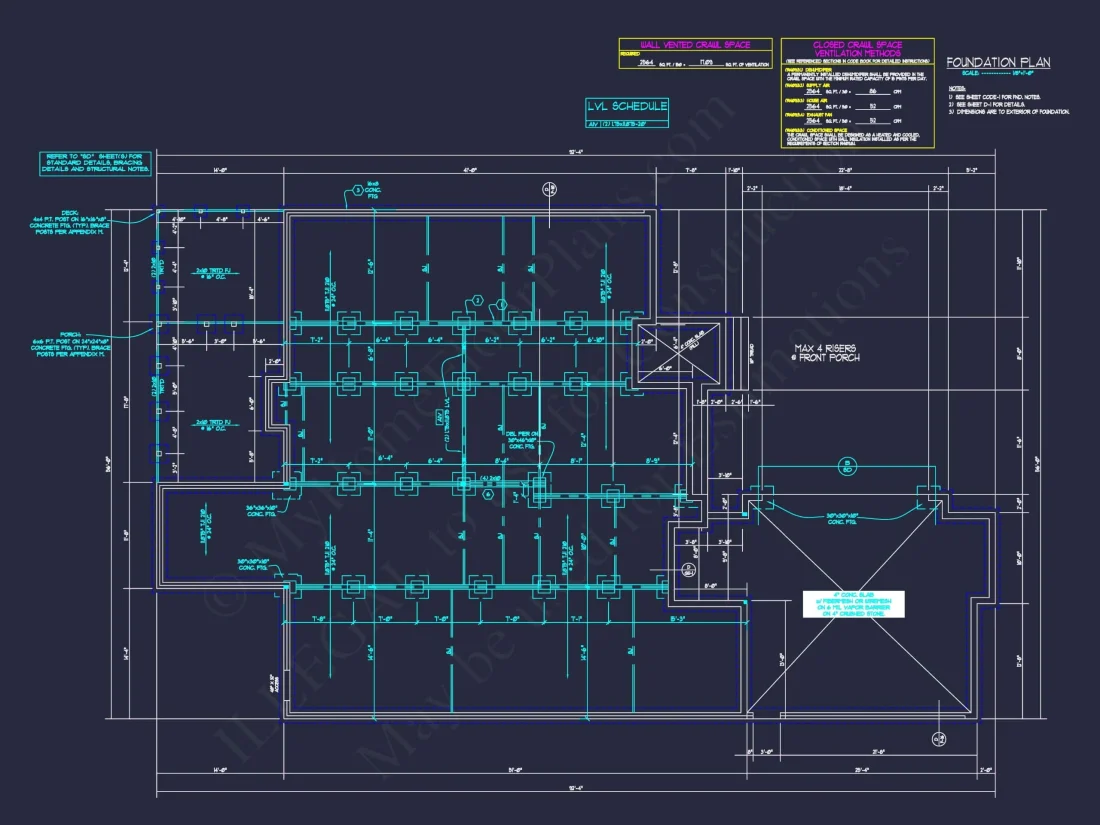 Traditional Craftsman Home Floor Plan with Functional Layout