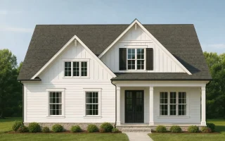 Plan  20-1087 - Toad Hall | Modern  Farmhouse - 4-Bed, 3.5-Bath, 2,667 SF