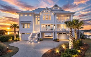 Plan  16-CARPENTER - Whispering Pines  | Coastal - 5-Bed, 5-Bath, 3,722 SF