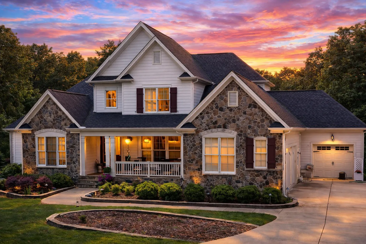 Timeless 1.5-Story House Plan with Vaulted Ceilings & Craftsman Blueprint