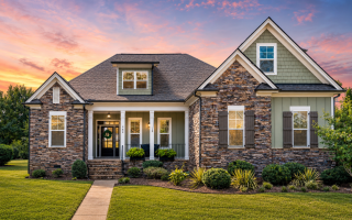 Plan  13-1621 - Thornhill Manor |  New American - 3-Bed, 3.5-Bath, 2,864 SF
