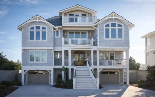 Plan  14-1632 - Cleeve Mill |  Coastal Shingle Style - 4-Bed, 3-Bath, 1,670 SF