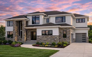 Plan  20-1871 - Cedar Cottage | New  American - 6-Bed, 7-Bath, 6,655 SF