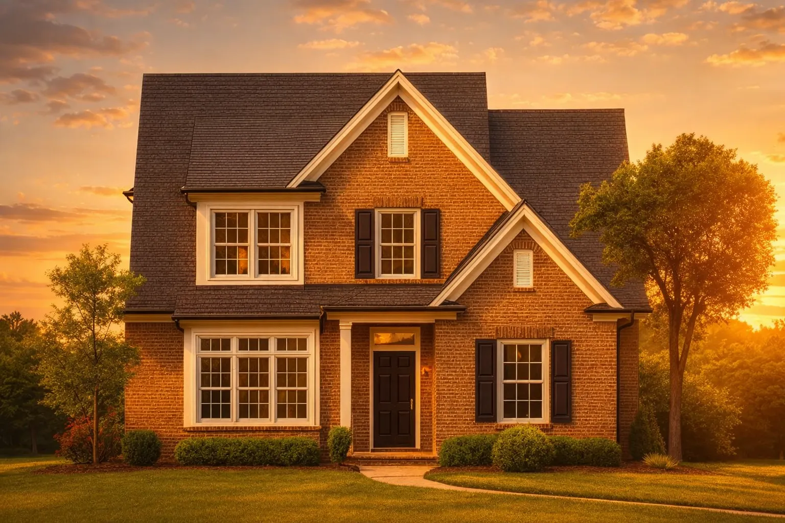 Craftsman-Style Home Floor Plan with Spacious 2-Story Layout