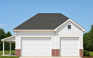 Plan  16-1787 - Meadowbrook Cottage  | Traditional Garage - 0-Bed, 0-Bath, 720 SF