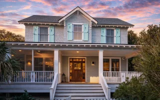 Plan  13-1216A - Smithy Cottage |  Colonial Farmhouse - 4-Bed, 4-Bath, 2,100 SF