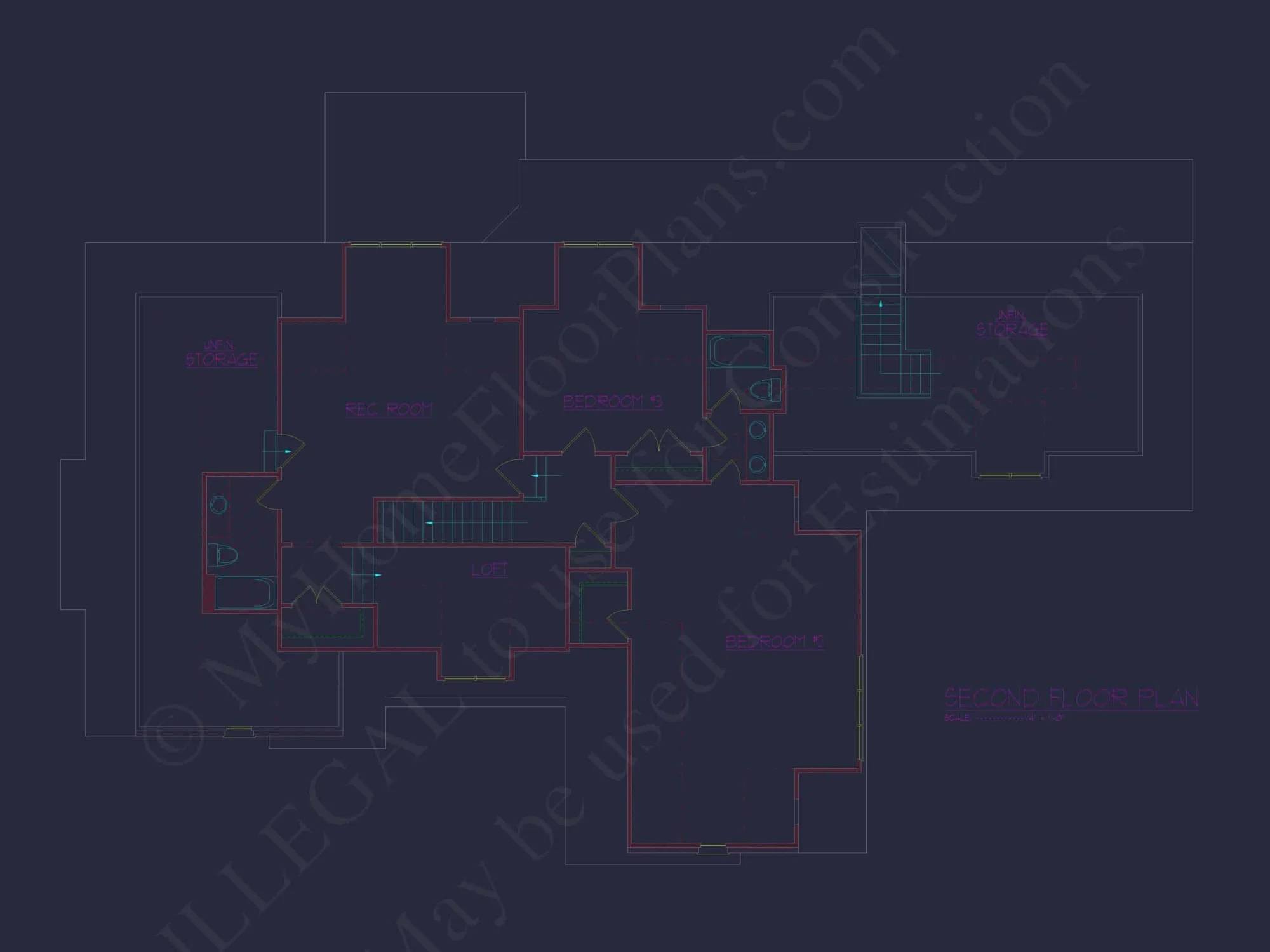 Elegant 2-Story House Plan with Transitional and Traditional Design