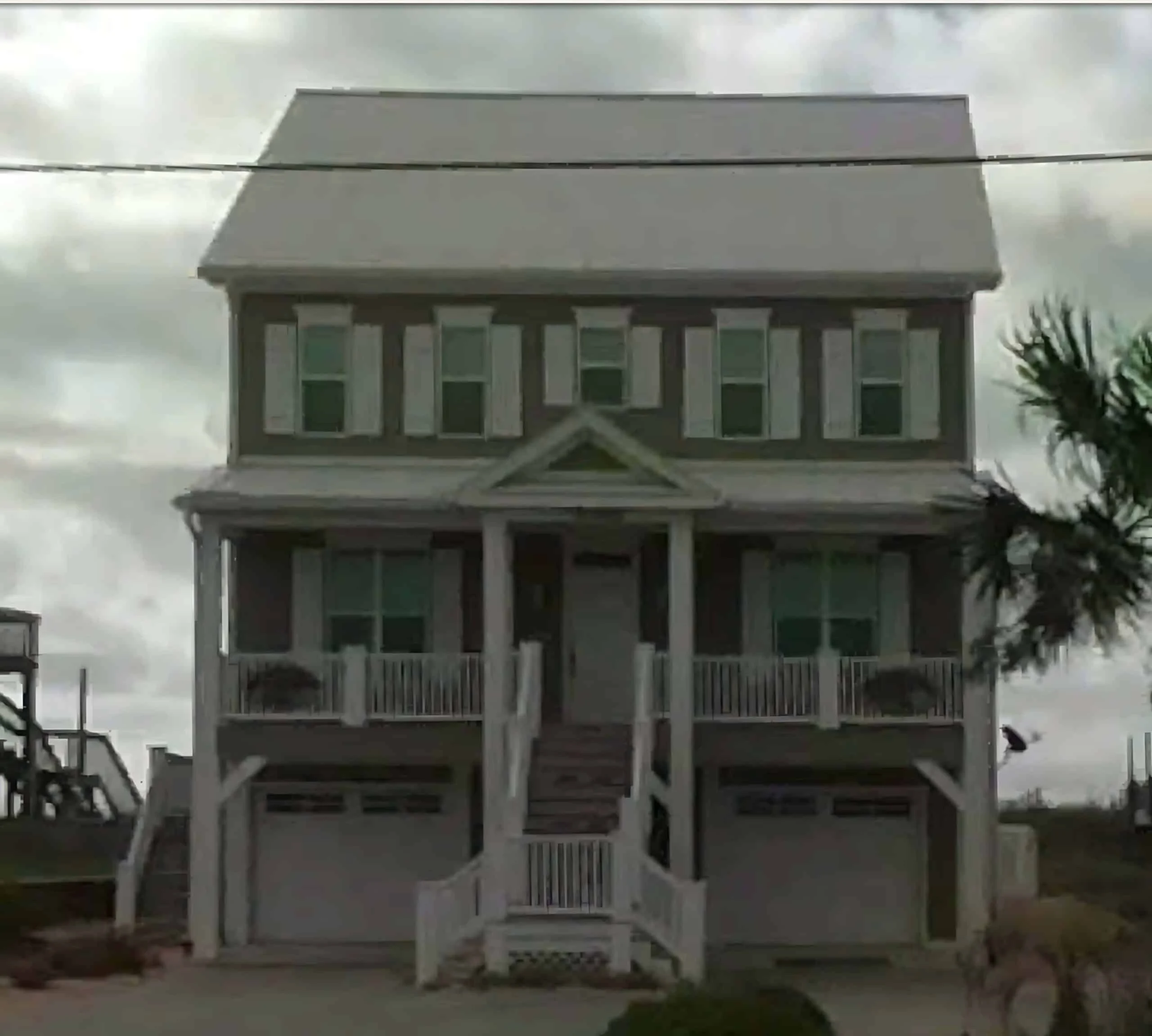 9-1754 HOUSE PLAN - Modern Beach House Plan with 3 Floors, CAD Blueprint Designs 3 Modern 3-Story Beach House Plan with 5 Bedrooms and Open Floor Layout