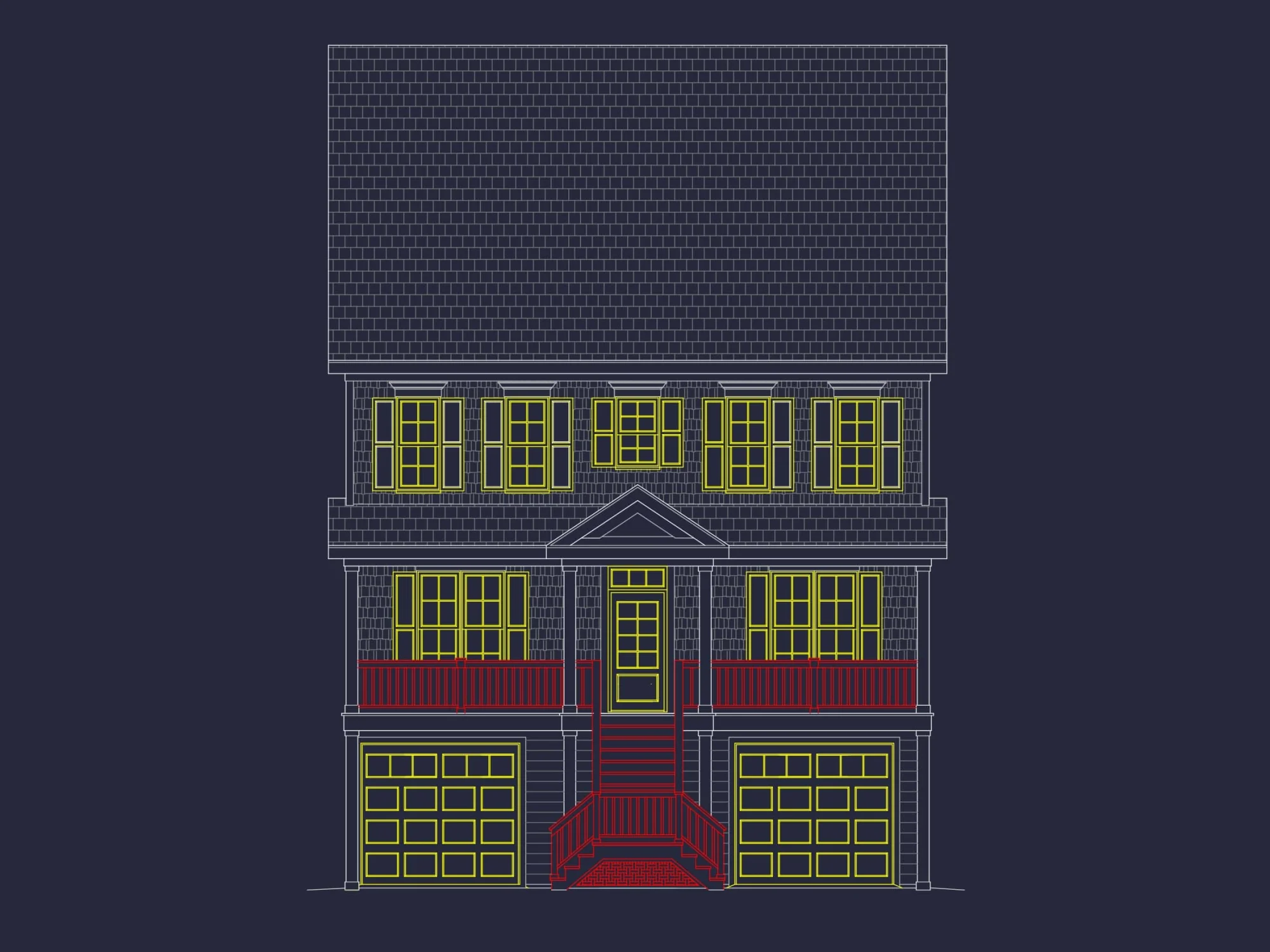 Modern 3-Story Beach House Plan with 5 Bedrooms and Open Floor Layout