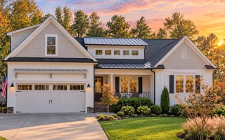 Plan  16-1606 - Ivy House | Modern  Farmhouse - 3-Bed, 3.5-Bath, 2,965 SF