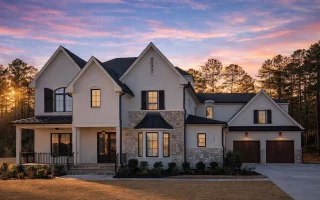 Plan  19-2446 - Sunflower Cottage |  New American - 5-Bed, 6-Bath, 6,068 SF
