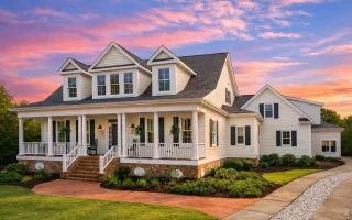 Plan  8-1225 - Sierra Lodge |  Southern Low Country - 3-Bed, 5-Bath, 3,502 SF