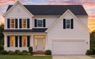 Plan  9-1385 - Court Lodge | New  American - 5-Bed, 3.5-Bath, 2,424 SF
