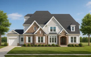 Plan  10-1789 - Daisy Cottage | New  American - 5-Bed, 5-Bath, 4,456 SF