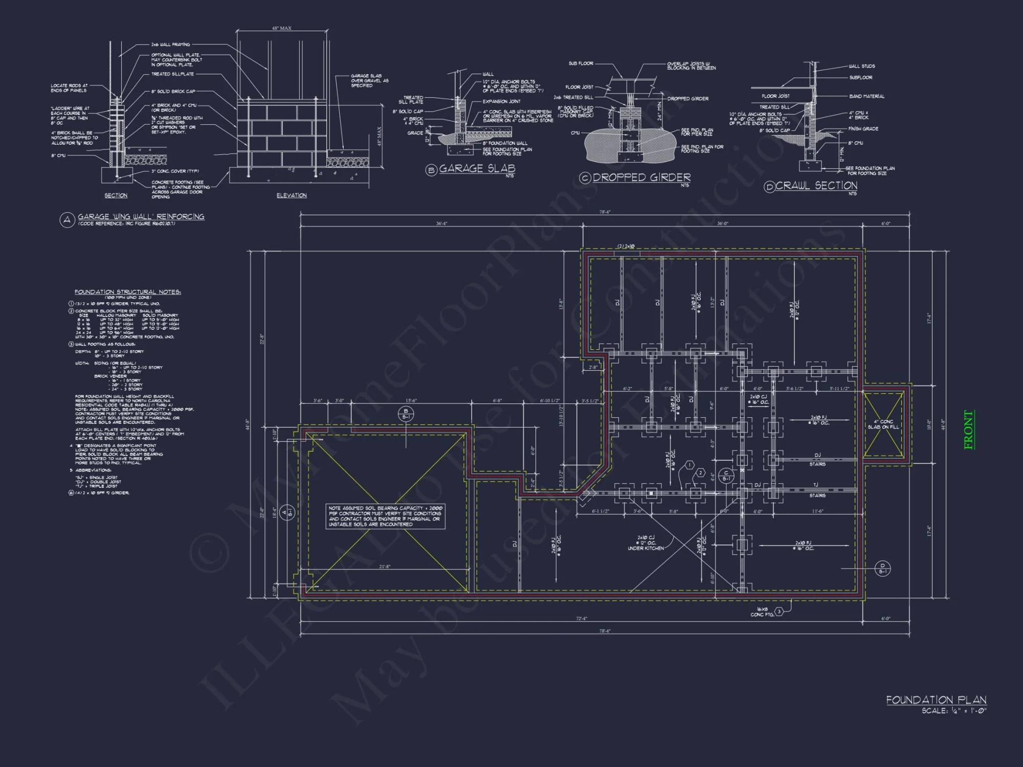 Colonial Revival Home Floor Plan with Timeless Indoor-Outdoor Layout