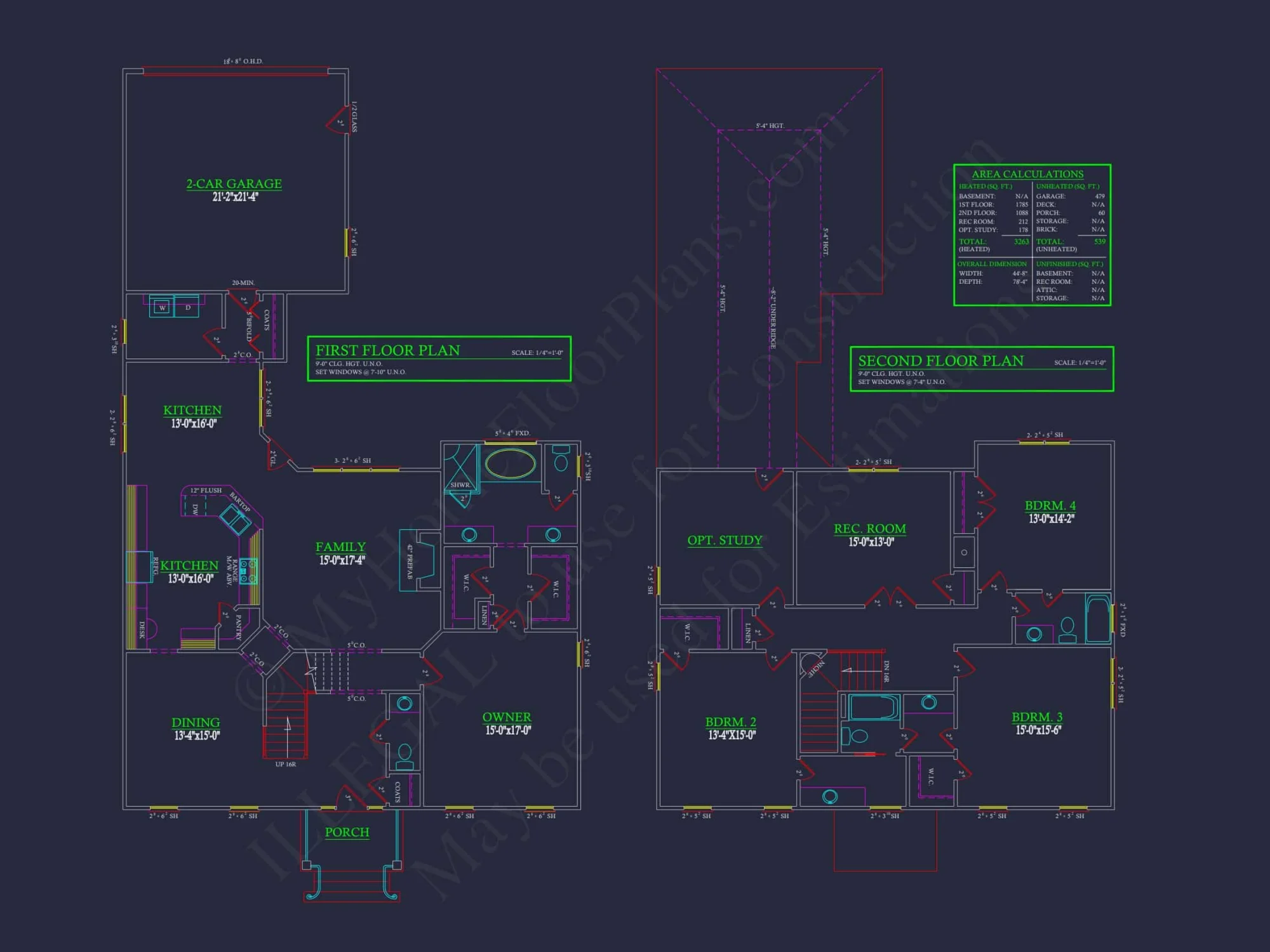 Colonial Revival Home Floor Plan with Timeless Indoor-Outdoor Layout