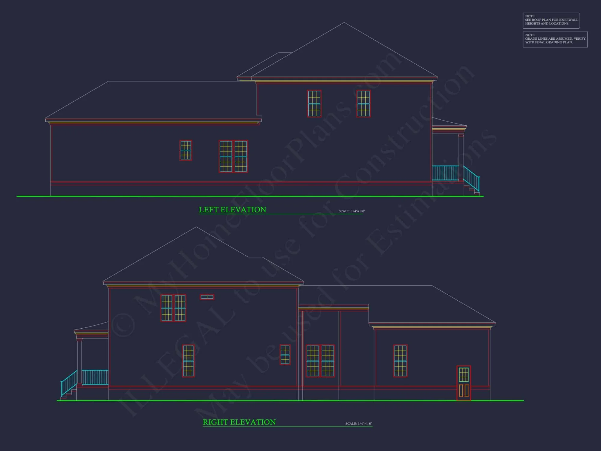 Colonial Revival Home Floor Plan with Timeless Indoor-Outdoor Layout