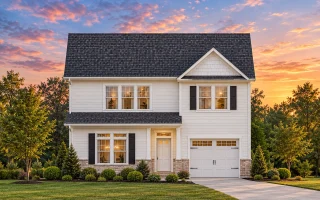 Plan  9-1297 - Kuredu | New American  - 3-Bed, 3.5-Bath, 1,921 SF
