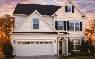Plan  12-2469 - Mill House |  Traditional Colonial - 3-Bed, 2.5-Bath, 2,323 SF