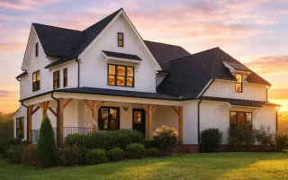 Plan  19-1104 - Primrose Cottage |  Modern Farmhouse - 4-Bed, 4-Bath, 3,157 SF