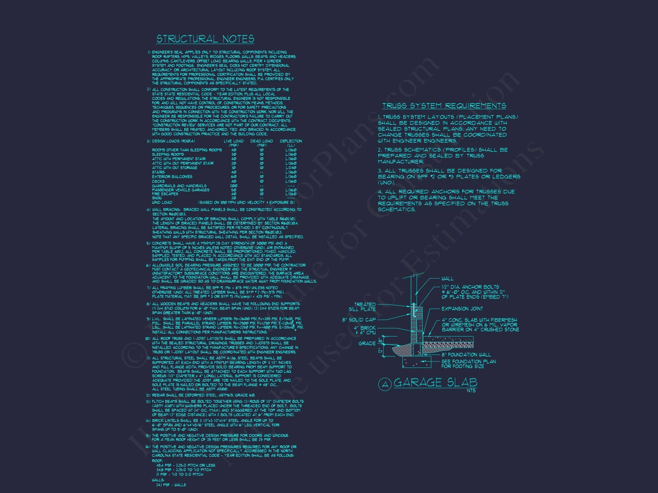 10-1560 GARAGE PLAN- Small Garage Plan With Attic – House Floor CAD Designs 3 Small Garage Plan With Attic – House Floor CAD Designs