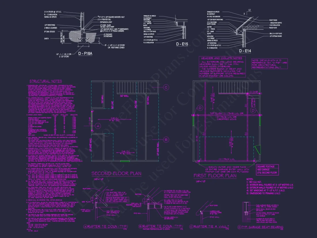 Compact Home Plan with Garage & Living Space | CAD Designs