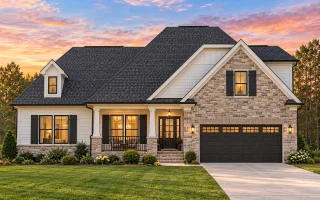 Plan  8-1006 - Highfield |  Traditional Ranch - 3-Bed, 2-Bath, 1,864 SF