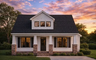 Plan  16-1692 - Chestnuts |  Traditional Cottage - 3-Bed, 2-Bath, 1,751 SF
