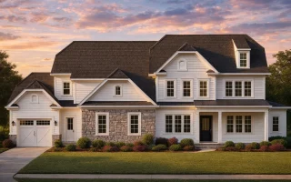 Plan  10-1528 - The Old Vicarage |  New American - 5-Bed, 5-Bath, 4,316 SF