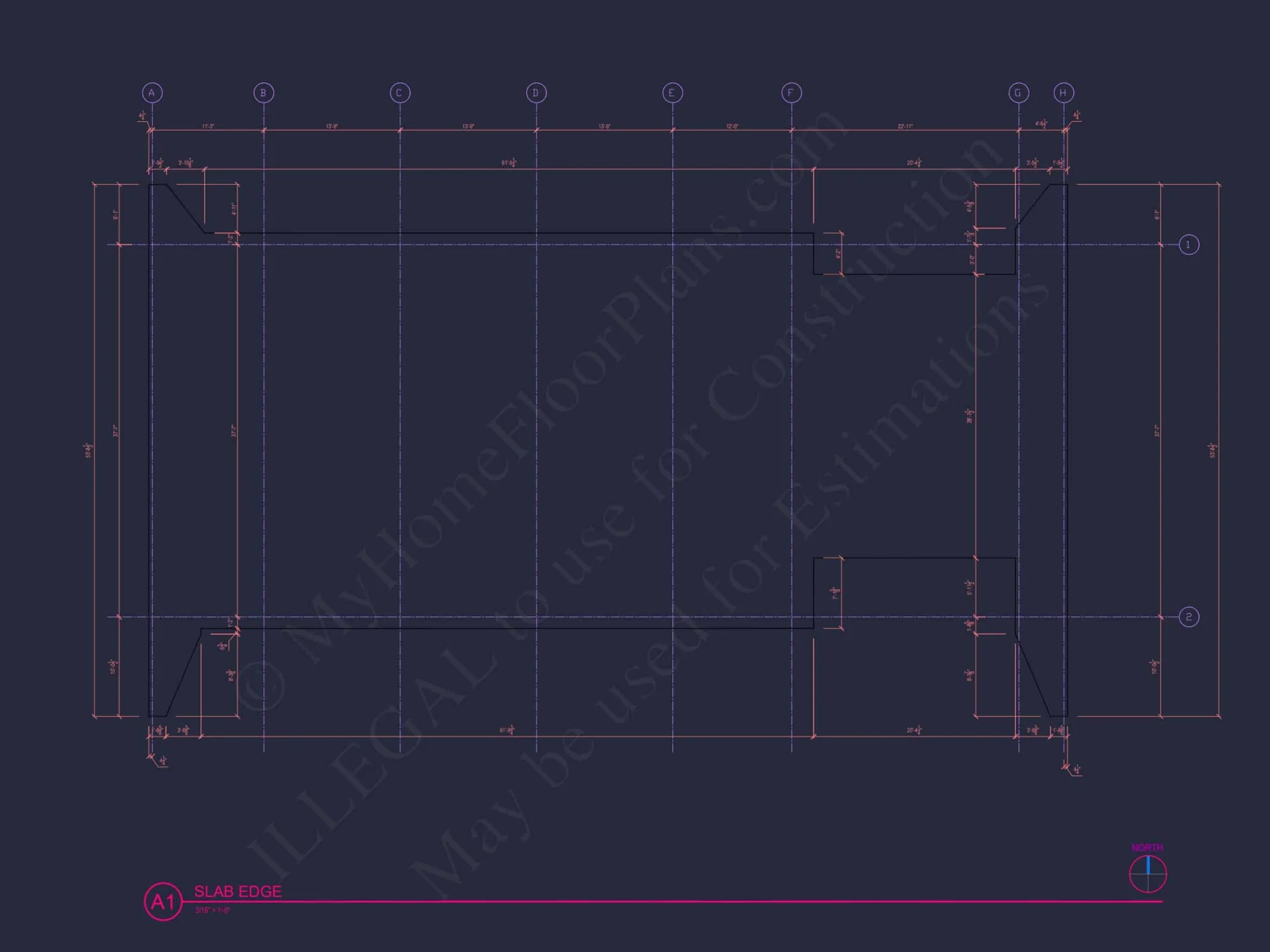 Modern Assembly Hall Floor Plan & CAD Architecture Design