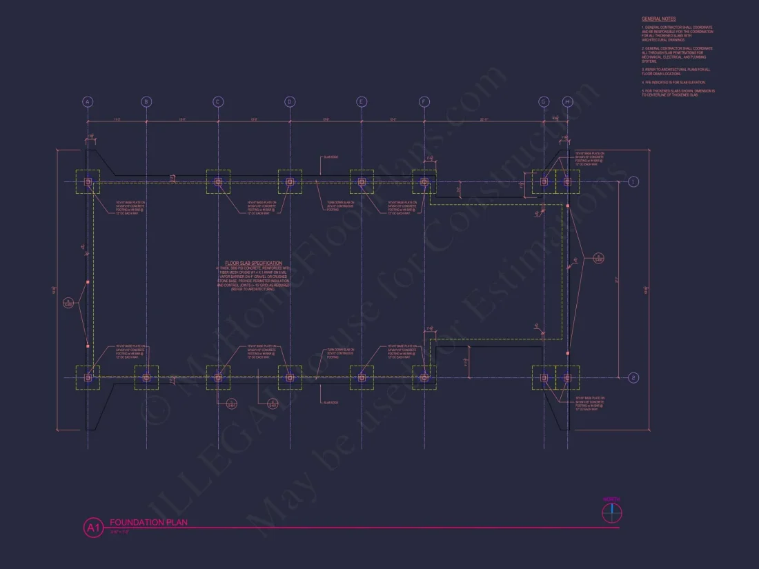 Modern Assembly Hall Floor Plan & CAD Architecture Design