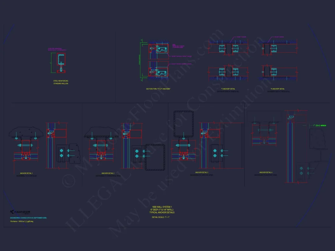 Modern Assembly Hall Floor Plan & CAD Architecture Design