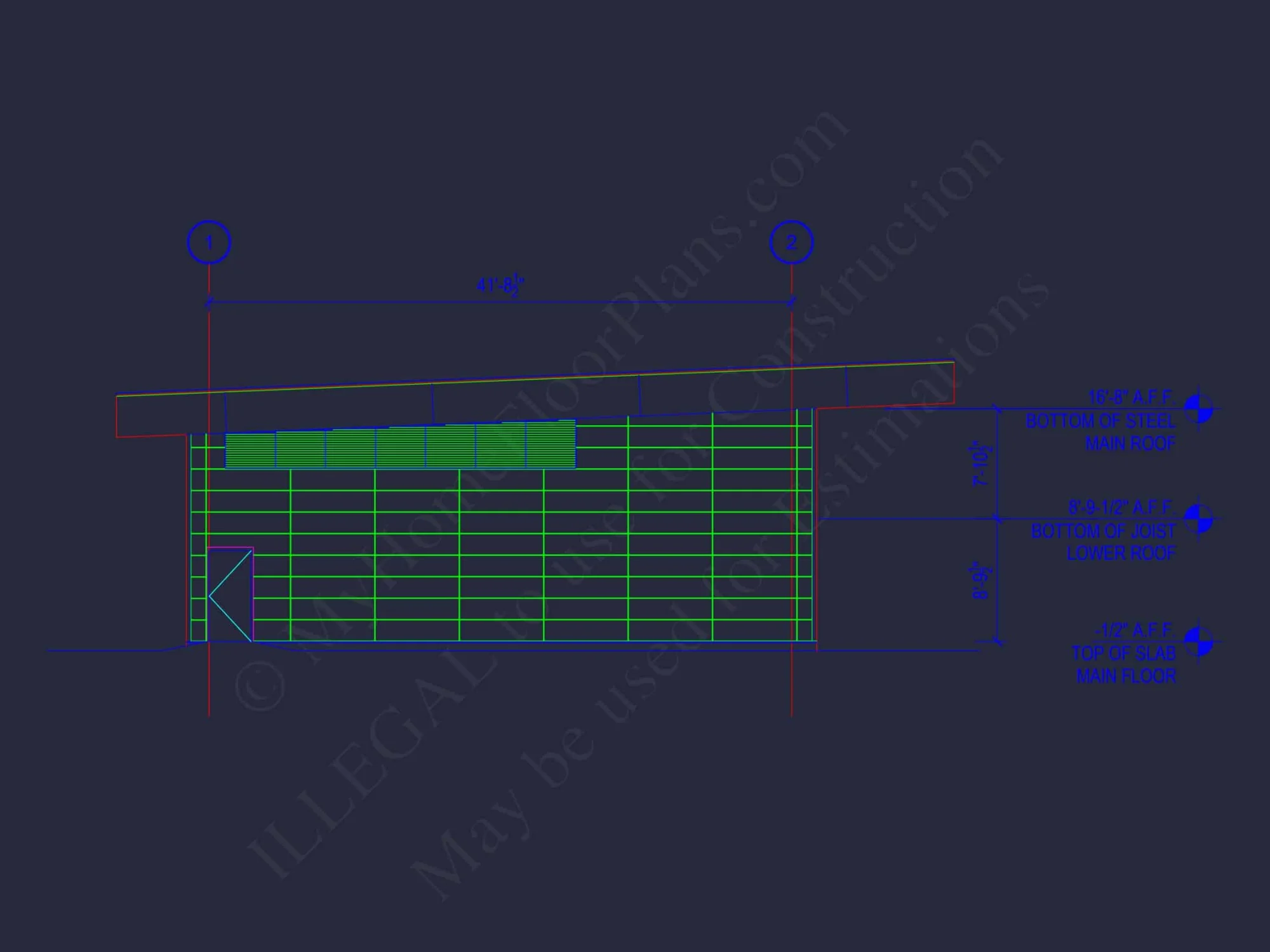 Modern Assembly Hall Floor Plan & CAD Architecture Design