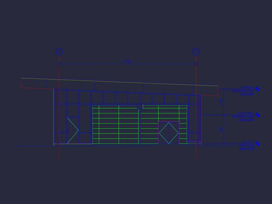Modern Assembly Hall Floor Plan & CAD Architecture Design