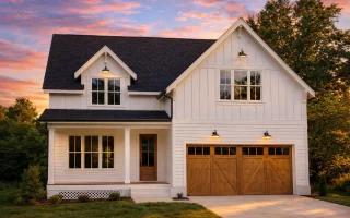 Plan  15-1381 - The Old Post Office  | Modern Farmhouse - 4-Bed, 3.5-Bath, 2,396 SF