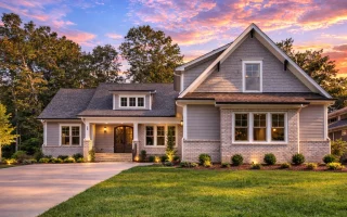 Plan  19-1946 - Woodlands |  Farmhouse - 4-Bed, 3.5-Bath, 3,248 SF