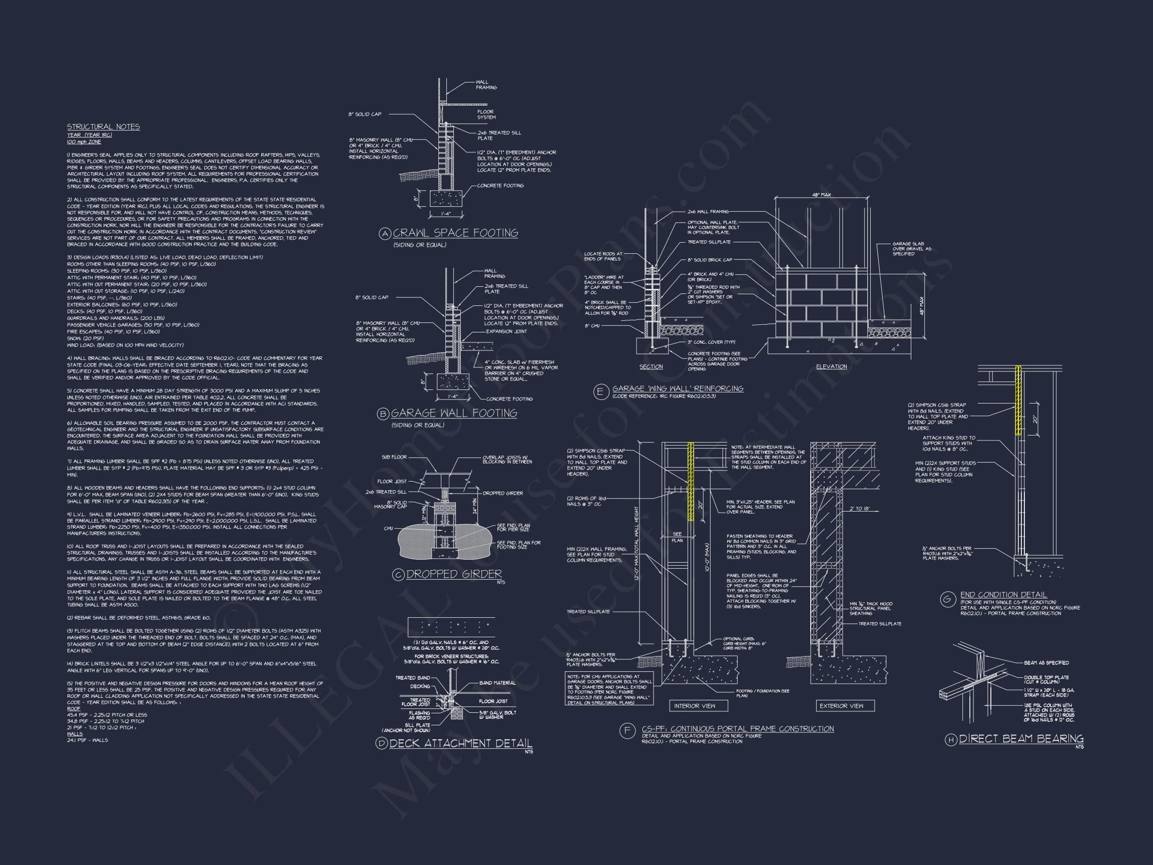 15-1588 HOUSE PLAN - Craftsman House Plan - 4-Bed, 3-Bath, 3,000 SF 39 Versatile 1-Story House Plan with CAD Designs & Open Layout