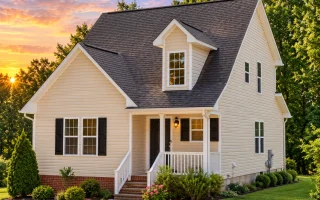 Plan  12-1071 - Delaware Plateau |  Cape Cod - 3-Bed, 2-Bath, 1,206 SF
