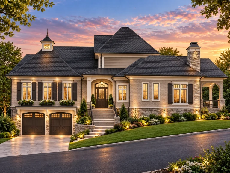 Beautiful Beach Home Floor Plan with CAD Designs & Blueprint